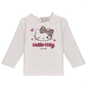 Monnalisa Hello Kitty Print Maxi T-shirt