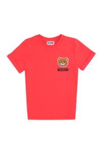 Moschino Cotton T-shirt With Teddy Patch