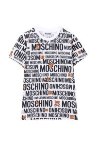 Moschino Kids All Over Logo T-shirt