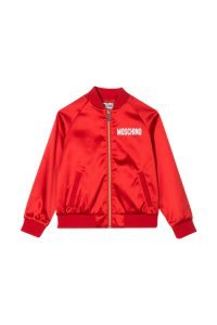 Moschino Kids Bomber Teddy With Pailettes