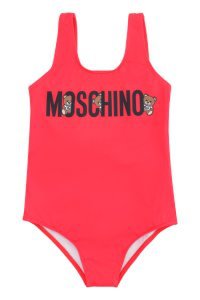 Moschino Logo Print One-piece Swimsuit