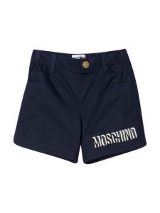 Moschino Shorts With Teddy Bear Press