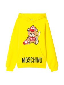 Moschino Yellow Sweatshirt Teen