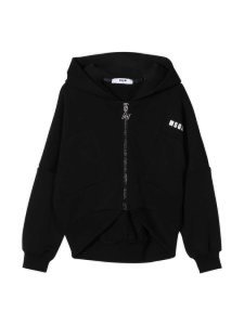 MSGM Black Sweatshirt-jacket