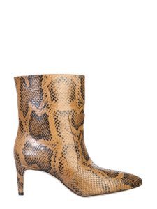 Paris Texas Ankle Boots With Python Print