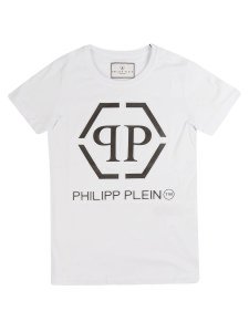 Philipp Plein Junior Ss Philipp Plein Tm Round Neck T-shirt