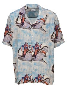 Rhude Shark Bowling Shirt