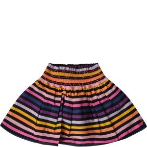 Sonia Rykiel Multicolor Girl Skirt With Logo