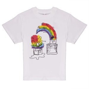 Stella McCartney Paint Monster Printed Over T-shirt