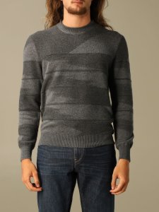 Z Zegna Sweater Z Zegna Cashmere Sweater With Inlaid Pattern