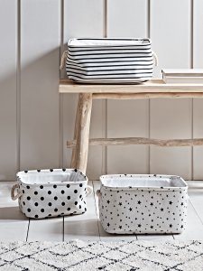 Three Dots & Stripes Storage Bags