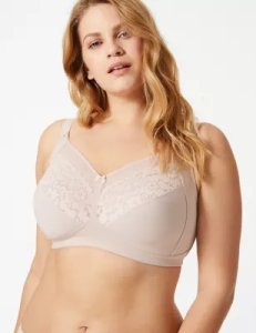 Cool Comfort™ Total Support Full Cup Bra B-G beige