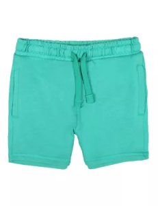 Cotton Jersey Shorts (2-7 Yrs) green