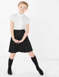Marks & Spencer - Girls' adaptive skirt black