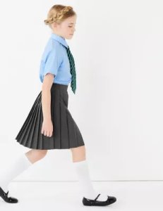 Marks & Spencer - Girls' adaptive skirt grey