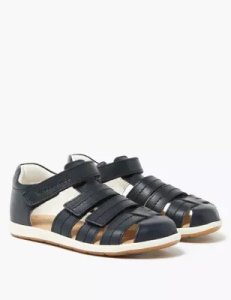 Kids' Leather Walkmates™ Sandals (4 Small - 12 Small) navy