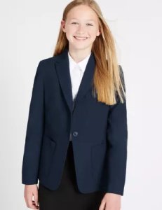 Marks & Spencer - Senior girls' slim fit blazer navy