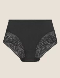 Sumptuously Soft™ Lace Full Briefs black