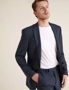 Marks & Spencer - The ultimate navy regular fit jacket blue