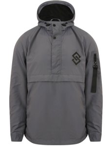 Coats / Jackets St Chalons Pullover Windbreaker Jacket in Greyward - Saint & Sinner / M - Tokyo Laundry