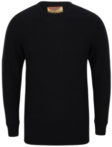 Jumpers Bate Wool Rich Knitted Jumper in Dark Navy - Tokyo Laundry / XXL - Tokyo Laundry