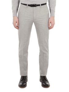 Cotton Marl Trousers 73p silver chalice m | Ben Sherman - 31R