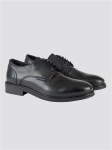 Men's Black Derby Shoes | Formal Leather Shoes | Ben Sherman - 7 / EU 41