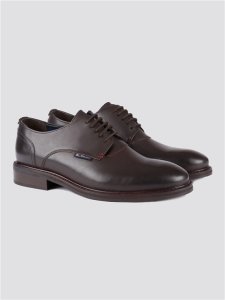 Men's Brown Derby Shoes | Formal Leather Shoes | Ben Sherman - 7 / EU 41