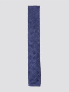 Men's Navy Striped Knitted Necktie | Ben Sherman | Est 1963 - One Size