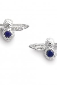 Olivia Burton Jewellery - Celebration stones silver & lapis (september) bee stud earrings objame103