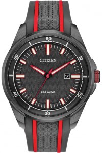 Citizen Gents Eco-Drive Strap WR100 Watch AW1607-03H