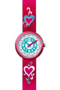 Flik Flak dolcezza in pink watch fpn053