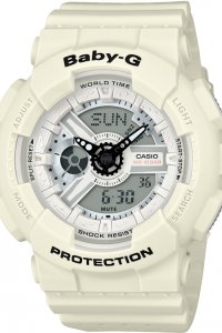 Ladies Casio Baby-G Punching Pattern Alarm Chronograph Watch BA-110PP-7AER