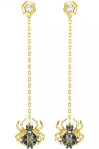 Ladies Swarovski Jewellery Magnetic Spider Earrings 5412895
