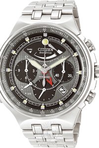 Mens Citizen Calibre 2100 Titanium Alarm Chronograph Eco-Drive Watch AV0021-52H