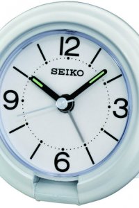 Seiko Clocks Travel Alarm Clock QHT012W