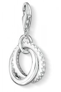 Thomas Sabo Jewellery Charm Club Engagement Ring Charm JEWEL 1252-051-14