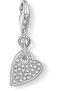 Thomas Sabo Jewellery Charm Club Love Heart Charm  1760-051-14