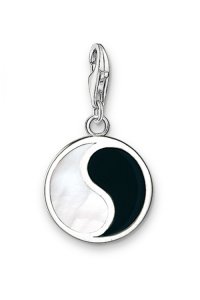 Thomas Sabo Jewellery Charm Club Yin and Yang Charm JEWEL 0066-063-18