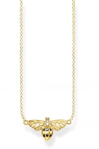 Thomas Sabo Jewellery Glam & Soul Bee Necklace  KE1866-414-7-L45V