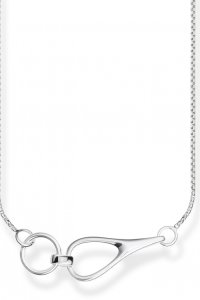 Thomas Sabo Jewellery Heritage Interlocked Necklace  KE1855-001-21-L45V