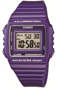 Unisex Casio Classic Collection Alarm Watch W-215H-6AVEF