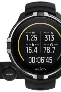 Unisex Suunto Spartan Wrist HR Barometer Bluetooth Chest Strap Set Alarm Chronograph Watch SS023402000