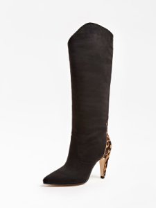 Guess Ceydan Suede Animalier Boot