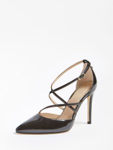Guess Claudie Patent-Look Court Shoe