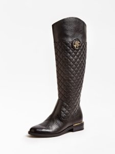 Guess Dabrela Quilted-Look Leather Boot