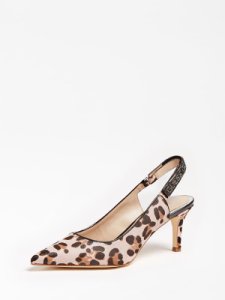Guess Deagal Real Leather Court Shoe