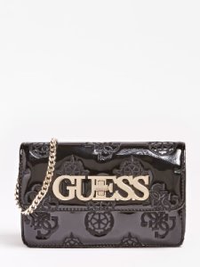Guess Guess Chic Patent-Look Mini Crossbody
