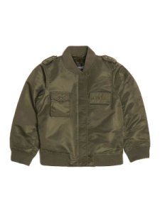 Guess Kids Logo Front Bomber