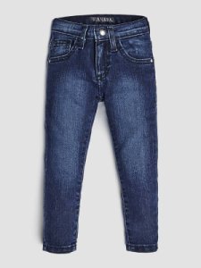 Guess Kids Used-Effect Denim Jeans